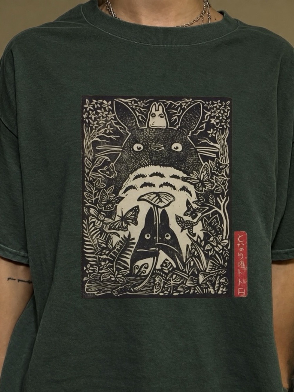 My Neighbor Totoro Sketch Graphic Tee